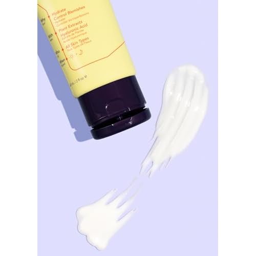 RALLY Plant-Based Gel Cream Facial Moisturizer | Hydrate + Soothe | Control Oil + Clear Breakouts | Healthy Skin for Teens + Athletes 2 OZ