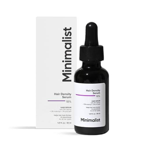 Minimalist Hair Density Serum 18% - Hair Growth for Men & Women 30ml
