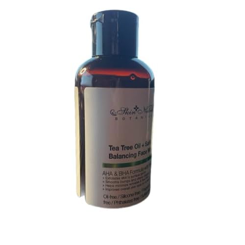 Skin Nutrition Botanicals Tea Tree Oil & Salicylic Acid Balancing Face Wash, 1 oz.