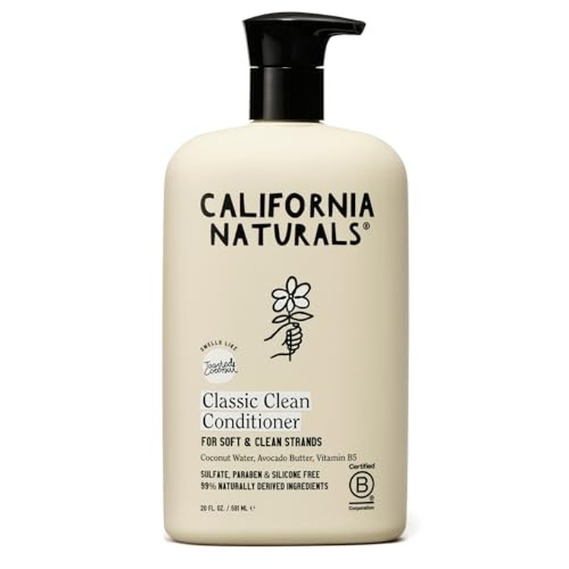 California Naturals Toasted Coconut Conditioner 20 fl oz - Vegan & Sulfate Free