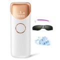 IPL Hair Removal Device with Ice Cooling - Full Body Laser Hair Removal for Women & Men