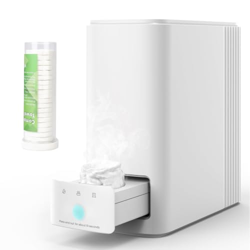 Hot Towel Dispenser Machine with Smart Voice Alerts