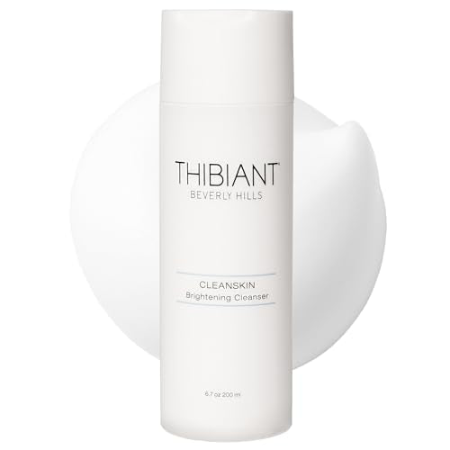 CleanSkin Brightening Facial Cleanser Exfoliating Face Wash with Hyaluronic Acid that Help Removes Dirt, Oil and Make-up, Fragrance-free, Paraben Free, 6.7 Oz