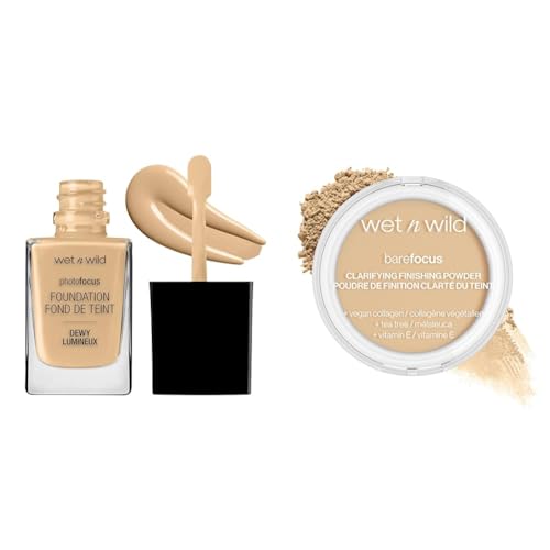 wet n wild Photo Focus Dewy Foundation & Bare Finishing Powder Duo