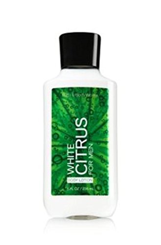 Bath and Body Works White Citrus for Men Body Lotion 8 Oz- New (8 Ounce)