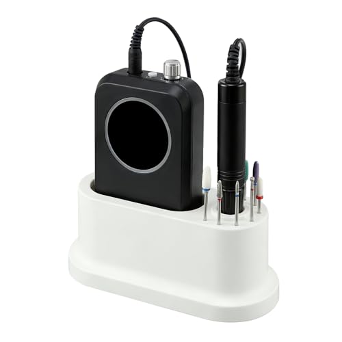 Nail Drill Stand with 8-Bit Organizer | Universal Desktop Holder