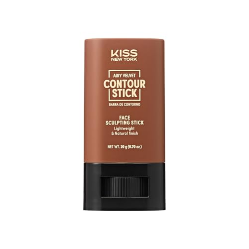 Kiss Airy Velvet Contour Stick - Cool Toned Face Sculpting