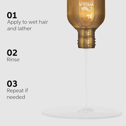 Wella Professionals ULTIMATE SMOOTH Shampoo + Conditioner Bundle Set | Hair Care Treatment for Dry & Frizzy Hair with Squalane & Omega 9 | Various Sizes