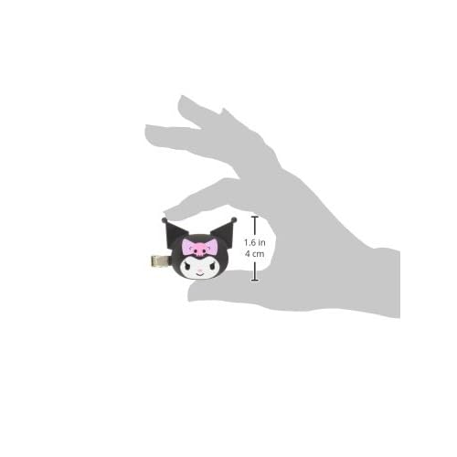 Sanrio N-1803-813516 Chromi Bangs Clip, Approx. 2.4 x 0.4 x 1.7 inches (6 x 1 x 4.3 cm), ABS Resin, Set of 2
