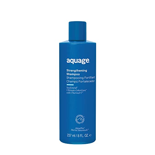 Aquage SeaExtend Strengthening Shampoo - Mineral-Rich Bio-Strengtheners And A Rejuvenating Blend Of Algasilk Improve Strength And Help Reduce Breakage, 8 oz