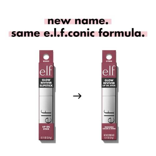 e.l.f. Glow Reviver Lip Oil Stick - Tinted, Hydrating