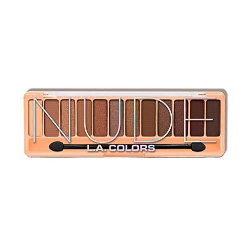 Nude Eyeshadow Palette - 12 Highly Pigmented, Long-Lasting Shades - Variation of THIS listing