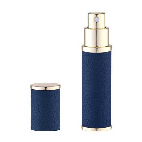 Fusupak 10ml Refillable Travel Perfume Bottle - Mini Leather Atomizer