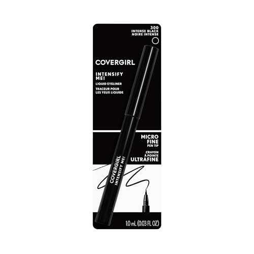 COVERGIRL Intensify Me Liquid Eyeliner Intense Black 0.03oz