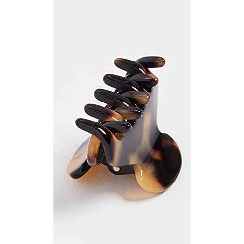 Alexandre de Paris Women's Small Jaw Clip, Tokyo Tortoise, Tan, Print, One Size