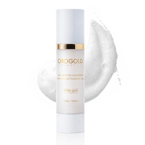 Orogold White Gold 24K Anti Aging Facial Cleanser - 100 Ml / 3.38 Fl. Oz.