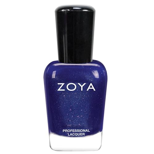 ZOYA Adara Nail Polish - Lapis Blue Holographic Glitter, Vegan