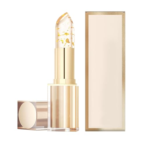 Color Changing Lipstick with Gold Leaf & Hydrating Formula