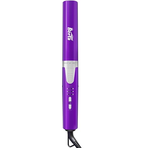 BERTA 1 Inch 2-in-1 Curling Iron & Hair Straightener
