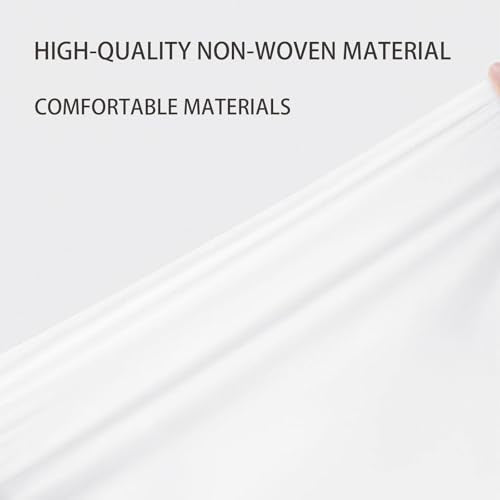 100pcs Disposable Bed Sheets, 31" x 71" For Massage Table - Pure White Non-Woven Fabric, Clean, Breathable & Soft, Gentle On Skin, For Disposable Sheets Massage Table Massage Beauty Tattoos