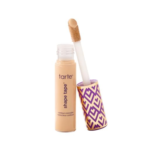 tarte shape tape concealer ? Full-Coverage Creaseless Soft Matte Finish, Brightening Under-Eye & Face Makeup, 16hr Longwear, Vegan & Cruelty-Free