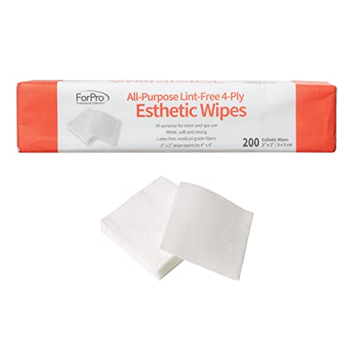 All-Purpose Lint-Free Facial Wipes - 200 Count, 2x2 Inches, Salon & Spa Use (Variation of THIS listing)