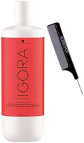 Schwarzkapf IGORA ROYAL 9% Oil Developer 1000ml + Sleek Comb