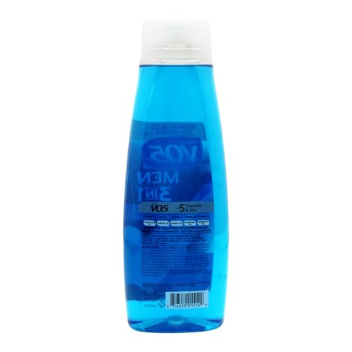 VO5 3-in-1 Shampoo Conditioner Body Wash, Ocean Surge, 15 oz