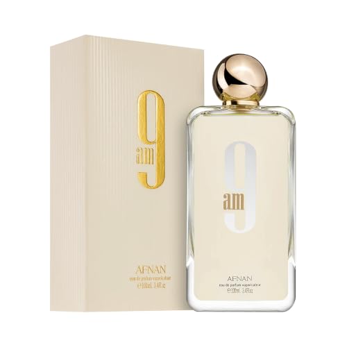 Afnan 9 AM Unisex Eau De Parfum 3.4 Fl Oz - Bright Citrus & Floral Scent