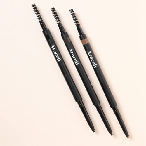 Araceli Ultra-Slim Eyebrow Pencil with Spoolie - Water-Resistant