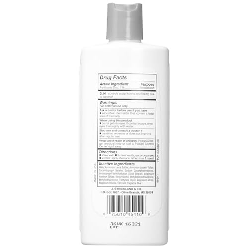 Sulfur 8 Anti-Dandruff Shampoo for Kids 7.5 oz ? Gentle Medicated Dandruff Control for Itchy Scalp, Mild Cleanse with Kid-Friendly Fresh Fragrance for Children & Sensitive Scalps