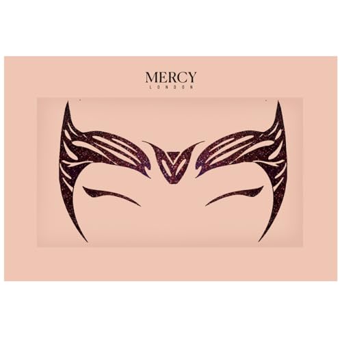 Scarlet Witch Face Gems Stick-On Adhesive Rhinestones