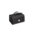 ROYALFAIR Roll Up Makeup Bag, Travel Toiletry Bag for Women with 4 Clear TSA Approved Pouches, Hanging Travel Organizer, Folding Cosmetic Bag for Men and Women