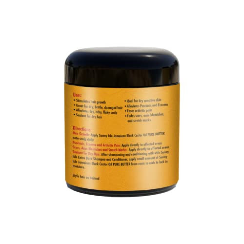 Jamaican Black Castor Oil Butter for Hair & Skin - 2oz by Sunny Isle
