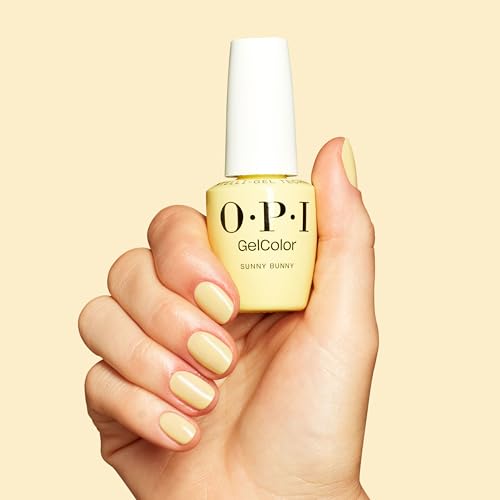 OPI GelColor LED Cure Gel Nail Polish - Sunny Bunny Semi-Sheer Yellow & Blue Shades