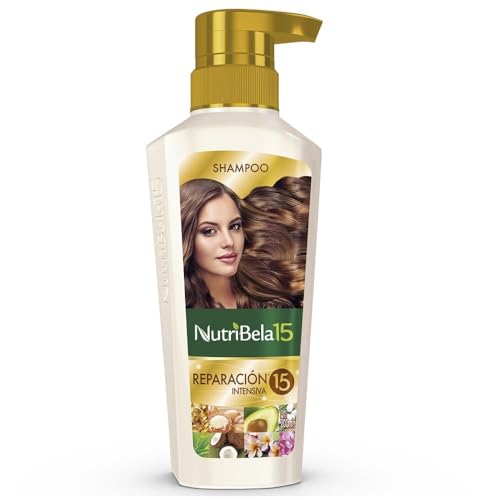 Nutribela 15 Intensive Repair Kit - Shampoo, Conditioner, Treatment & Styling Cream