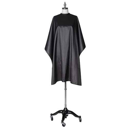 Fromm Professional Client Hair Styling and Hair Cutting Cape, Water and Stain Repellent Coating for Shampoo Bowl and Wet/Dry Cutting, 44" x 58", Gunmetal Grey