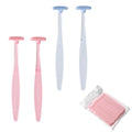 Eyelid Cleaning Brushes - 4pc Silicone Set with Cotton Swabs