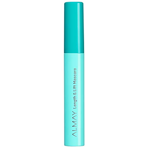 Almay Lenghthening Mascara,Volume & Lift, Eye Makeup, Hypoallergenic and-Fragrance Free, 020 Black Noir, 0.24 Fl Oz (Pack of 2)