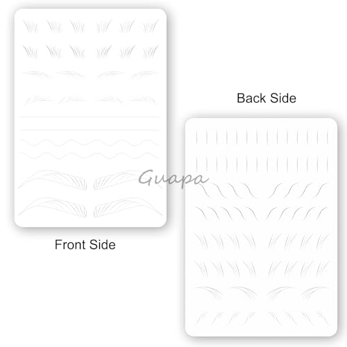 Microblading Practice Skin Pad - 3 Pack Dual-Sided