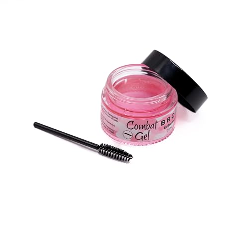 Combat Brow Gel - Extreme Hold Pink Eyebrow Gel