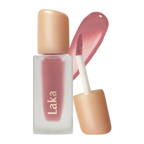 Laka Fruity Glam Tint Lip Gloss - Hydrating Korean Beauty, Shade #124