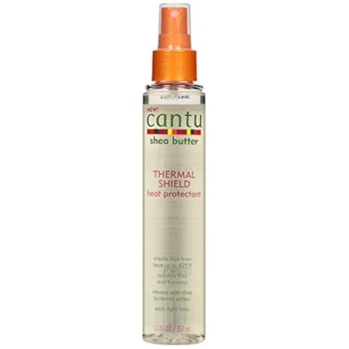Cantu Shea Butter Thermal Shield Heat Protectant 5.1 Ounce (150ml)