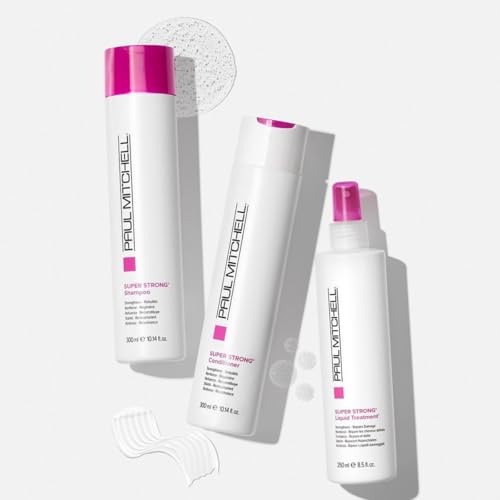 Paul Mitchell Super Strong Shampoo, Strengthens + Rebuilds, For Damaged Hair