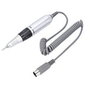 Nail Drill Handpiece, 0?35000rpm Nail Drill Handle for Electric Nail Machine File for Nail Pen Polish Drill (Black)