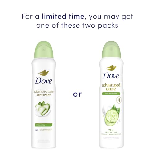 Dove Advanced Care Cool Essentials Antiperspirant Deodorant Spray 15.2oz - Pack of 1