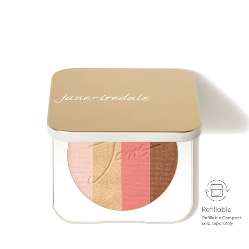Jane Iredale First Light PureBronze Shimmer Bronzer Refill – Multiuse Powder for Radiant Glow