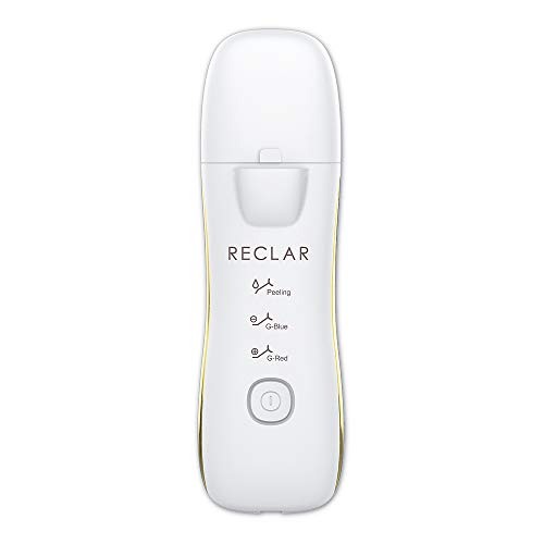 Ultrasonic Water Peeling Facial Device with Gold Blade & Galvanic Massage