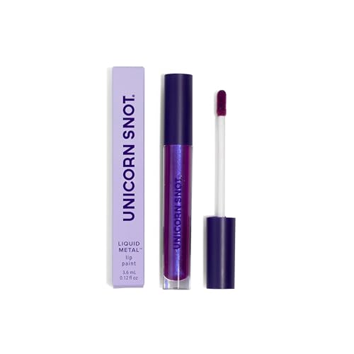 UNICORN SNOT Liquid Metal Lip Paint - BOOM Atomic Purple