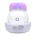 reVive Light Therapy Soniqu? Mini Acne Cleanser, Battery-Operated Sonic Face Cleanser Brush with Blue & Red Light Therapy, Medical-Grade Acne Device for Face & Body, Water-Resistant